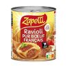 Zapetti Ravioli Pur Bœuf : La Boite De 800 G