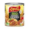 Zapetti Ravioli Pur Bœuf Bio 4/4 : La Boite De 800G