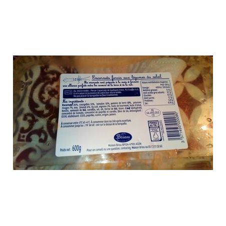 Briau Encornets Farcis 600G