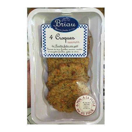 Briau Croque Saumon 4X110G