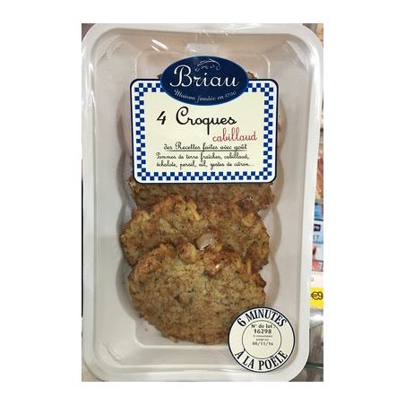 Briau Croque Cabillaud 4X110G