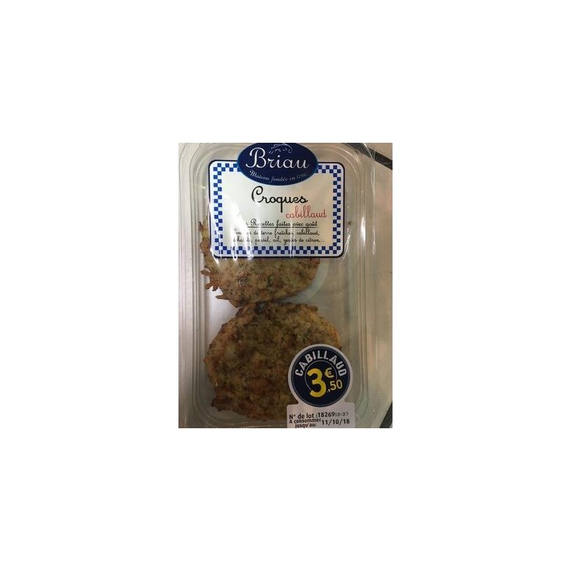 Briau Croque Cabillaud 2X100G