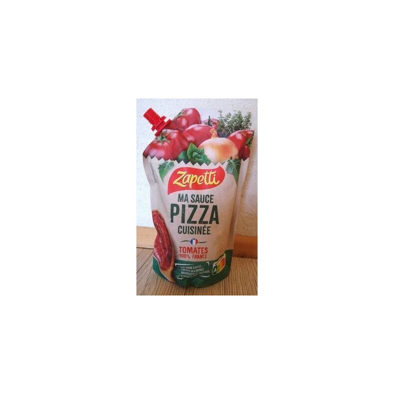 Zapetti Sauce Tomate Cuisinée Pour Pizza : La Brique De 300G