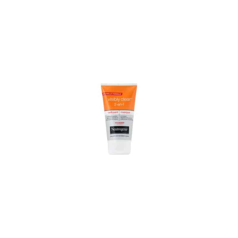 Neutrogena Tube 150Ml 2En1 Nettoyant Masque