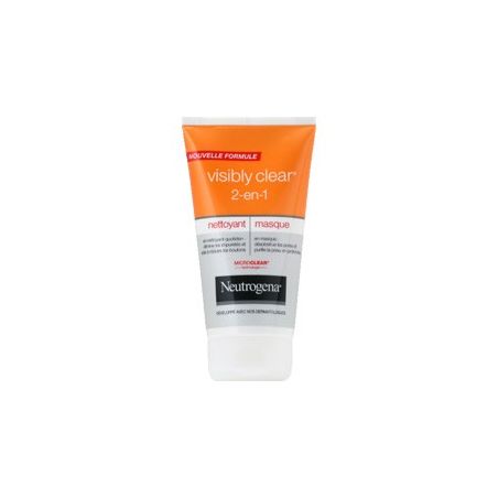 Neutrogena Tube 150Ml 2En1 Nettoyant Masque