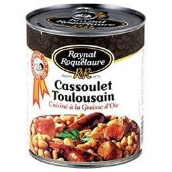 Raynal Et Roquelaure Cassoulet Toulousain, Cuisiné À La Graisse D'Oie 840 G