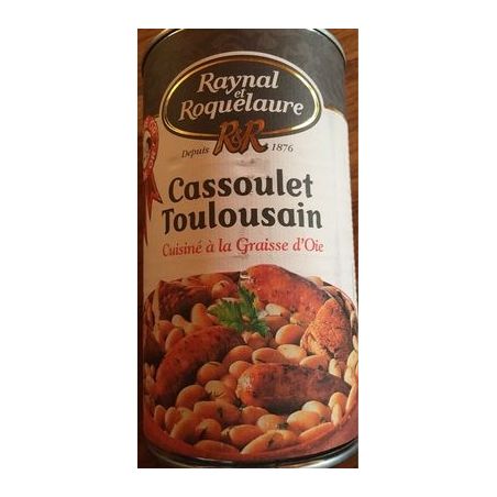 Raynal & Roquelaure Cassoulet Toulousain A La Graisse D`Oie, 1260G