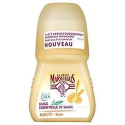 Le Petit Marseillais 50Ml Deodorant Bille Sauge/Karite