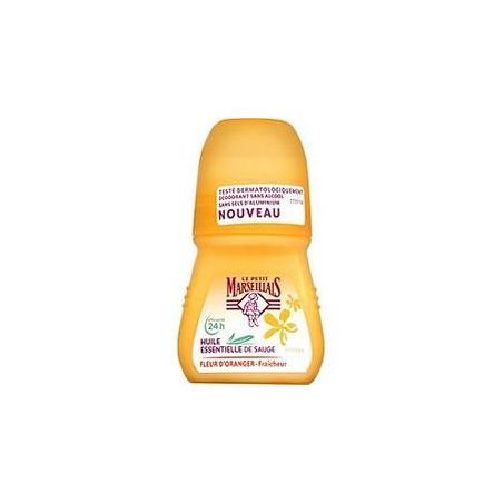Le Petit Marseillais 50Ml Deodorant Bille Sauge/Fleur Oranger