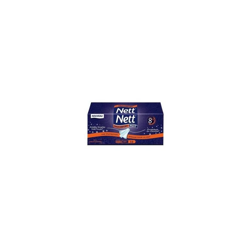 Nett Pro.Tampons Nuit Superx16