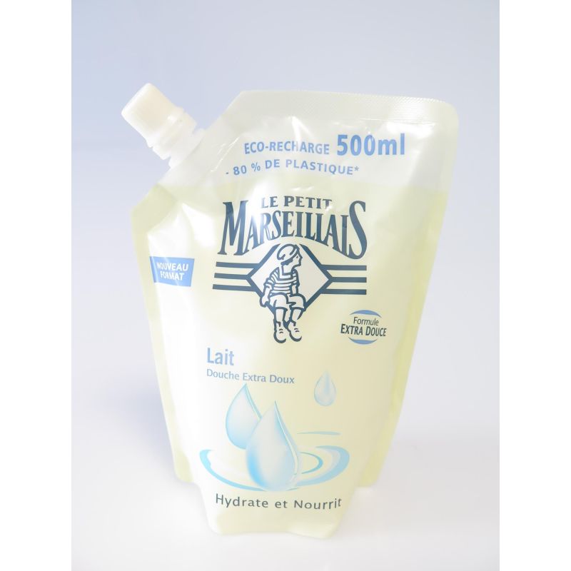 Le Petit Marseillais Recharge 500Ml Douche Lait