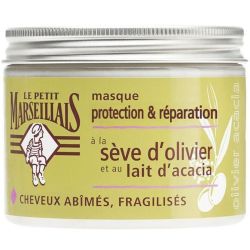 Le Petit Marseillais Masque Protect & Repar Olivier Acacia Pot 300Ml
