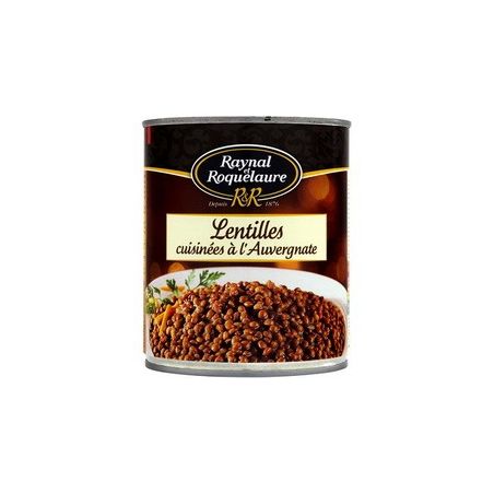 Raynal Et Roquelaure Lentilles Cuisinées À L'Auvergnate 820G