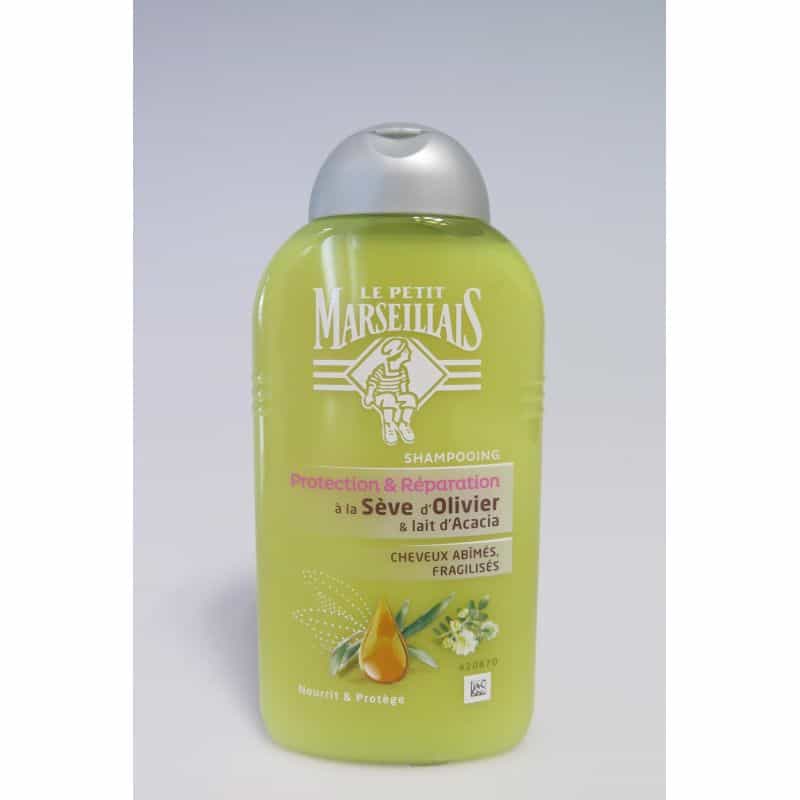 Le Petit Marseillais Flacon 250Ml Shampoing Cheveux Fragiles Olive