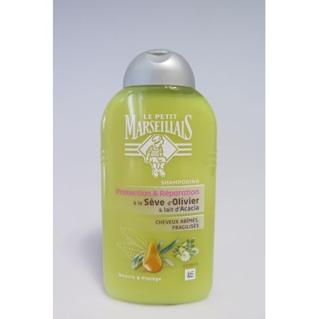 Le Petit Marseillais Flacon 250Ml Shampoing Cheveux Fragiles Olive