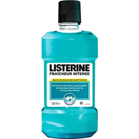 Listerine 500Ml Bain De Bouche Fraicheur Intense