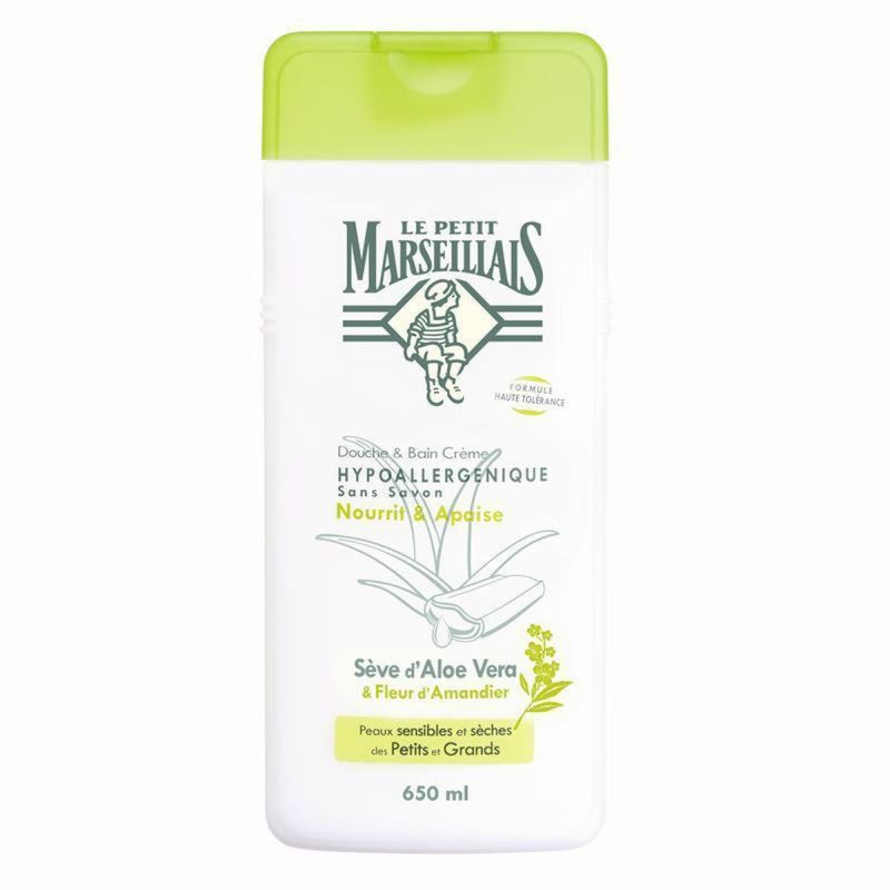 Le Pt.Marseillais Petit Marseillais Dche Bain Creme Ss Sav Aloe Fleur Amandier 650Ml