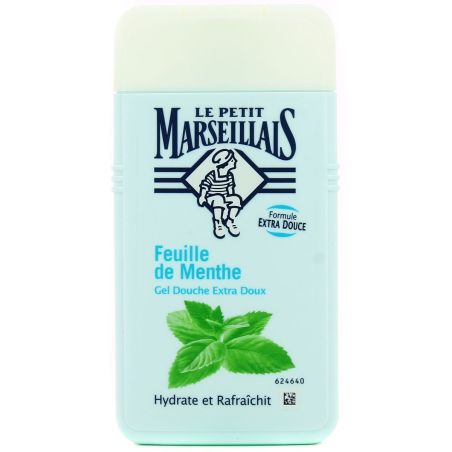 Le Petit Marseillais Gel Douche Extra Doux Feuille De Menthe 250Ml