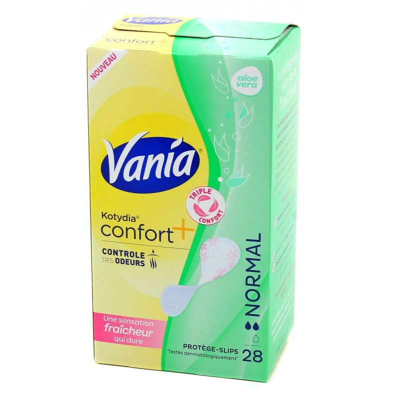 Vania Kotydia Protege-Slips Confort + Normal Aloe Vera X28