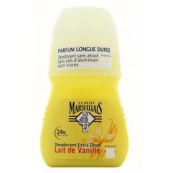 Le Petit Marseillais Lpm Deo 24H Lait Vanille 50Ml