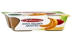 Materne Pomme/Banane S/S 4X100G