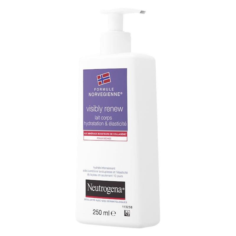 Neutrogéna Neutrogena Visibly Renew Lait Corps Elasticite Pompe 250Ml