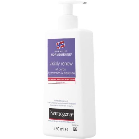 Neutrogéna Neutrogena Visibly Renew Lait Corps Elasticite Pompe 250Ml