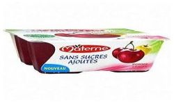 Materne Spécialité Pomme Cerise Sans Sucres Ajoutés 4X100G