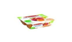 Materne Dessert De Fruits Pomme Peche Abricot 4X97G