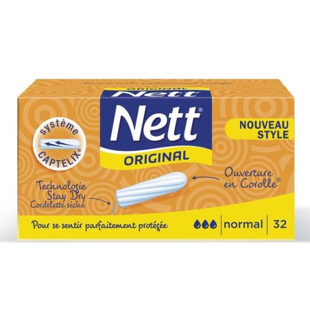 Nett Original Tampons Digitaux Normal Boite X32