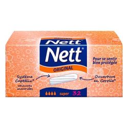 Nett Original Tampons Digitaux Super Boite X32