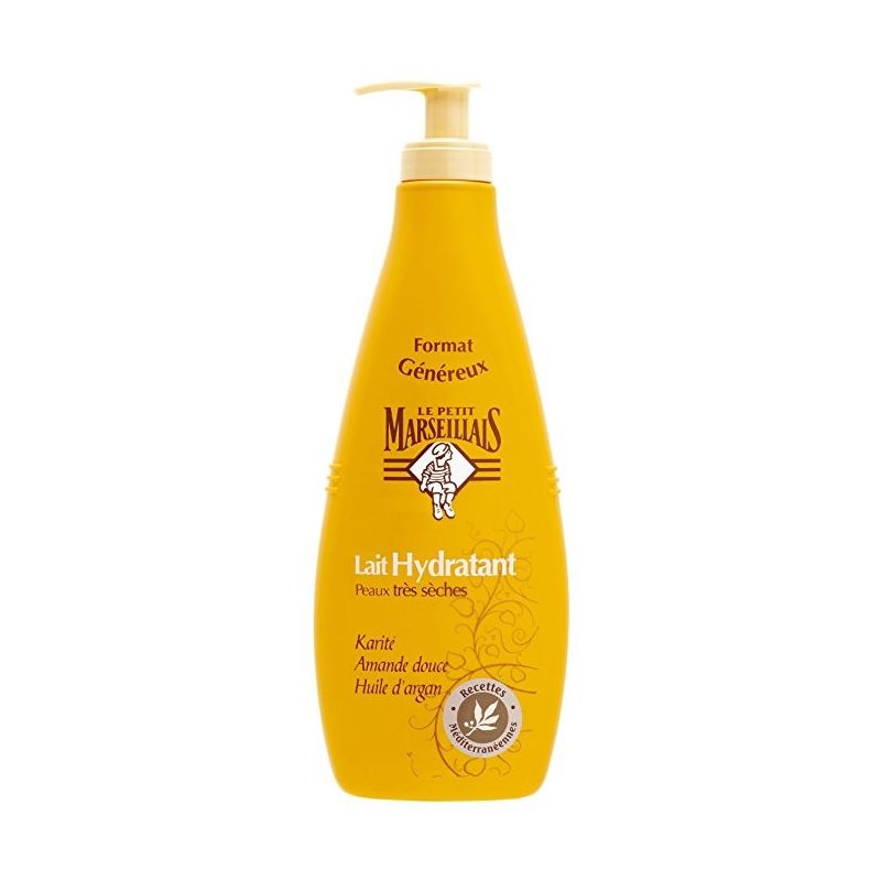 Le Petit Marseillais Lait Hydrat Peau T.Sec Karite Amde Argan Pompe 250Ml