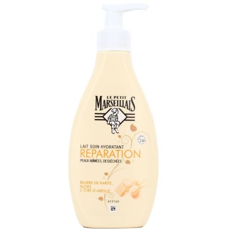 Le Pt.Marseillais Petit Marseillais Lait Reparateur Karite Cire Abeille Aloes Pomp 250Ml