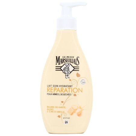 Le Pt.Marseillais Petit Marseillais Lait Reparateur Karite Cire Abeille Aloes Pomp 250Ml