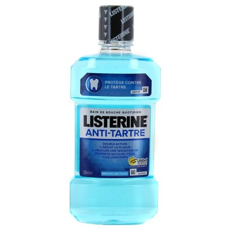 Listerine Bain De Bouche Anti Tartre Bouteille 500Ml