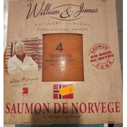 Will & James 100G Saumon Fume Norvege 4Tr
