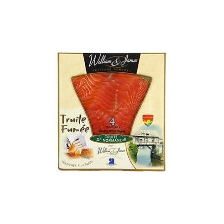 Will & James 100G 4 Tranches Truite Fumee