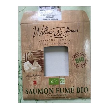 Will & James 100G Saumon Irlandais Bio Fume