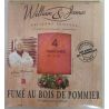 Will & James 100G 4 Tranches Saumon Fume Bois De Pommier