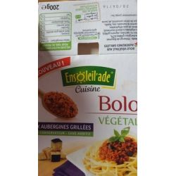 Ensoleil'Ade Ensol Bolo Vegetale Auberg 200G