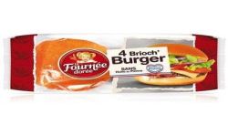 La Fournée Dorée F.Doree Brioch Burger Nat 250G