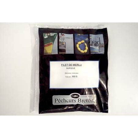 Pecheurs Bretons Filet Merlu 500G P.Breton