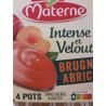 Materne Coupelle Intense Et Velouté Brugnon Abricot : Les 4 Pots De 100G