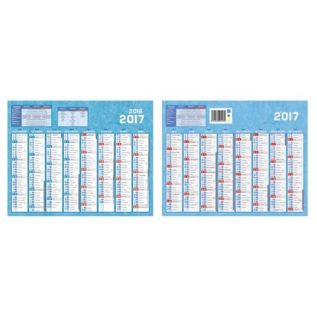 1Er Prix Calendrier 21X26.5 Cm 16 Mois