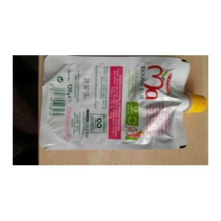 Materne 120G Gourde Pomme/Framboise