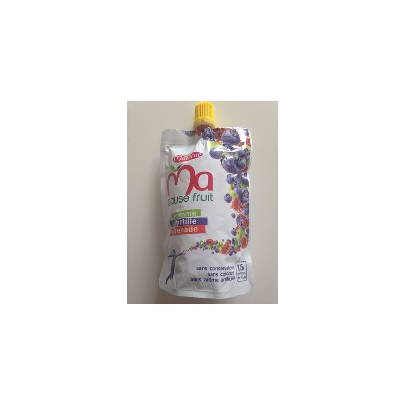 Materne 120G Gourde Pomme/Myrtille