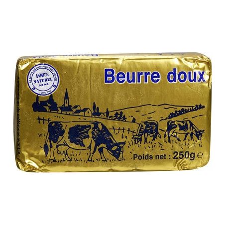 Pp No Name 250G Plaquette Beurre Doux