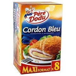 Père Dodu Pere Escalope Cordon Bleu Maxi Format 800G