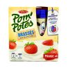 Materne Yaourts En Gourde Brassés Fraise Pom'Potes : Les 4 Gourdes De 85 G