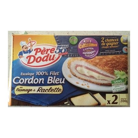 Père Dodu Cordon Bleu Raclette 200G